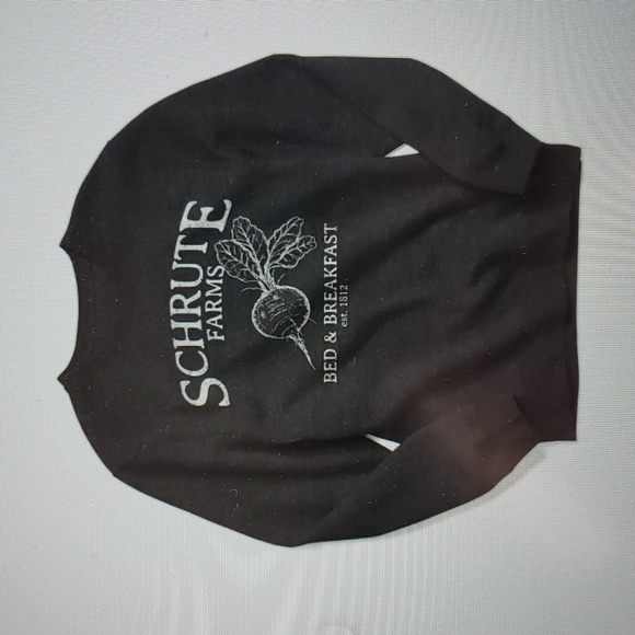 Schrute Farms The Office Bed & Breakfast Sweatshirt, Sz L - Picture 4 of 4